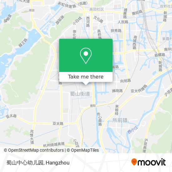 蜀山中心幼儿园 map