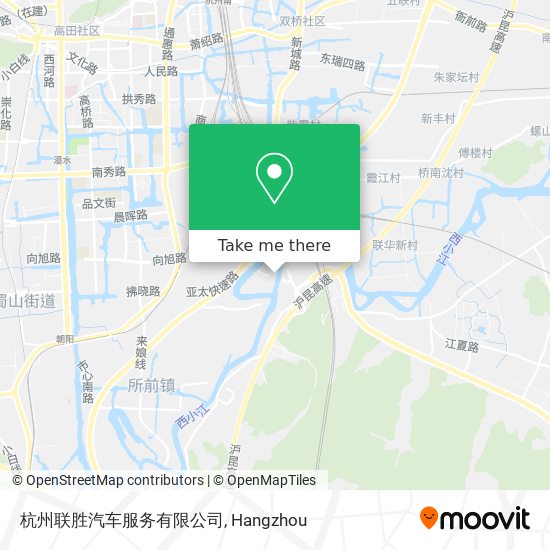 杭州联胜汽车服务有限公司 map