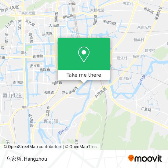 乌家桥 map