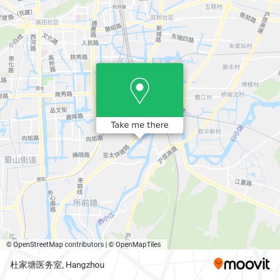 杜家塘医务室 map