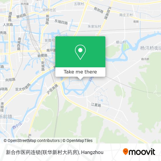 新合作医药连锁(联华新村大药房) map