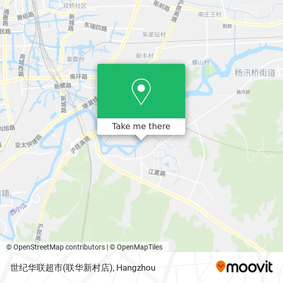 世纪华联超市(联华新村店) map