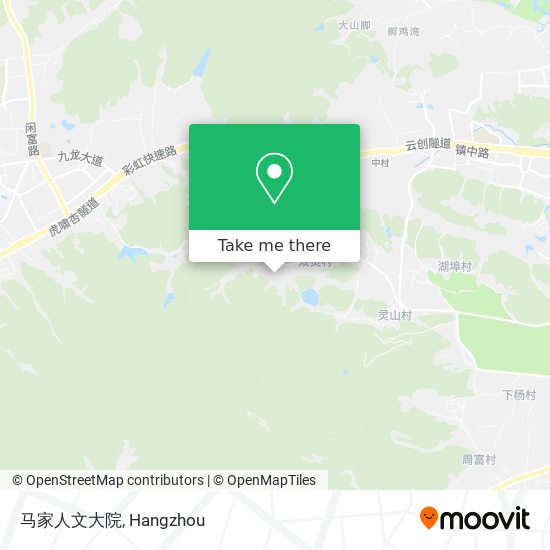 马家人文大院 map
