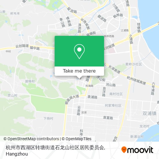 杭州市西湖区转塘街道石龙山社区居民委员会 map