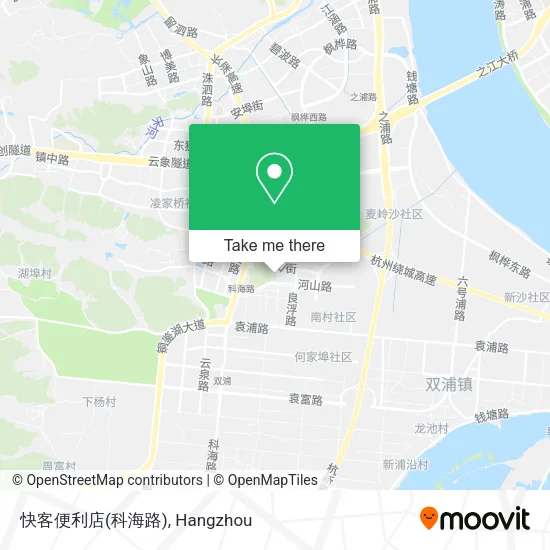 快客便利店(科海路) map
