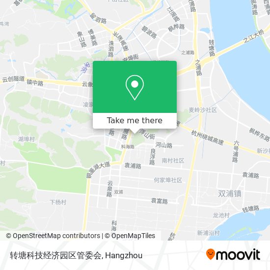 转塘科技经济园区管委会 map