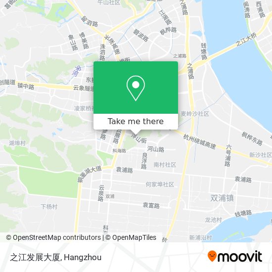 之江发展大厦 map