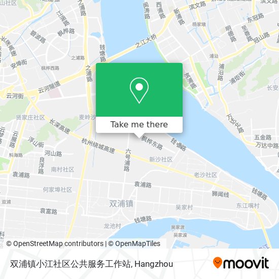 双浦镇小江社区公共服务工作站 map