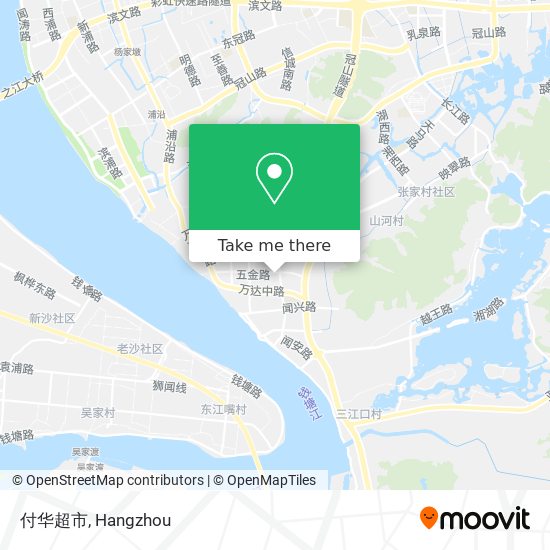 付华超市 map