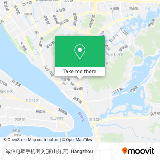 诚信电脑手机图文(萧山分店) map