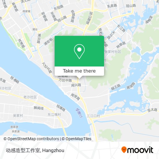动感造型工作室 map