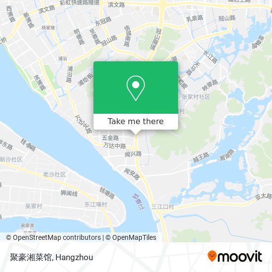 聚豪湘菜馆 map