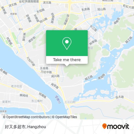 好又多超市 map