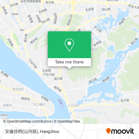 安徽排档(山河路) map