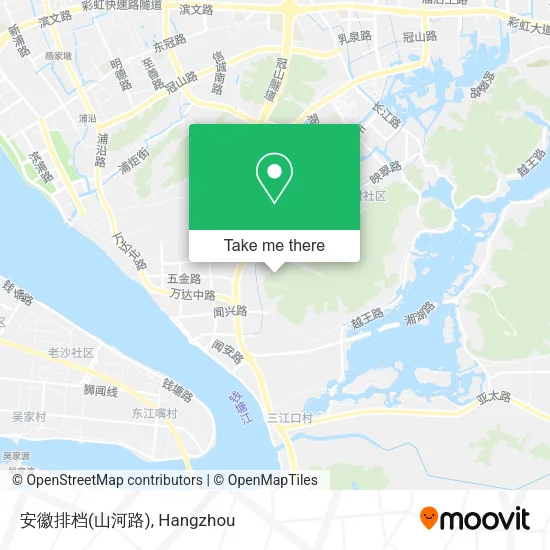 安徽排档(山河路) map