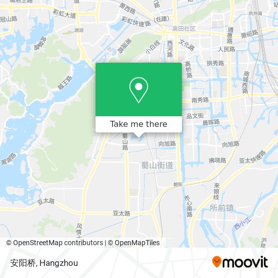 安阳桥 map