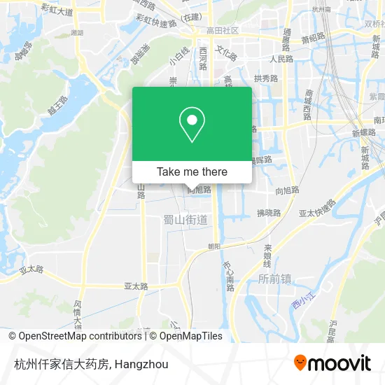 杭州仟家信大药房 map