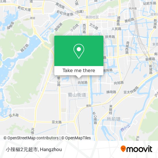 小辣椒2元超市 map
