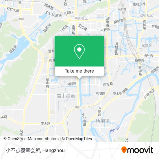 小不点婴童会所 map