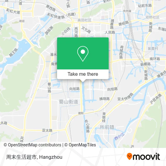 周末生活超市 map