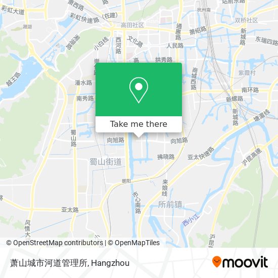 萧山城市河道管理所 map