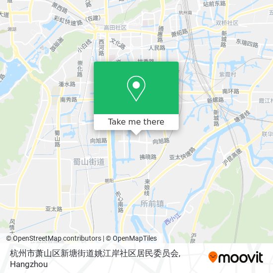 杭州市萧山区新塘街道姚江岸社区居民委员会 map