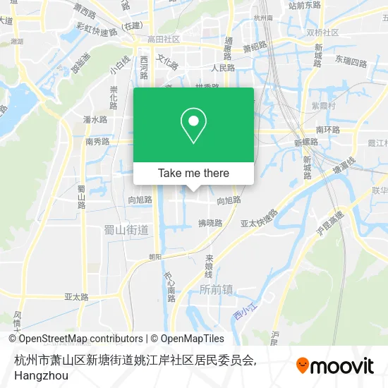 杭州市萧山区新塘街道姚江岸社区居民委员会 map