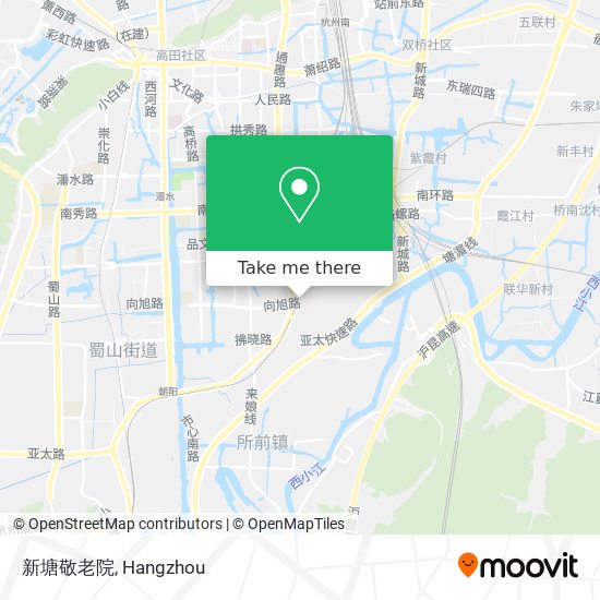 新塘敬老院 map