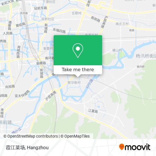 霞江菜场 map