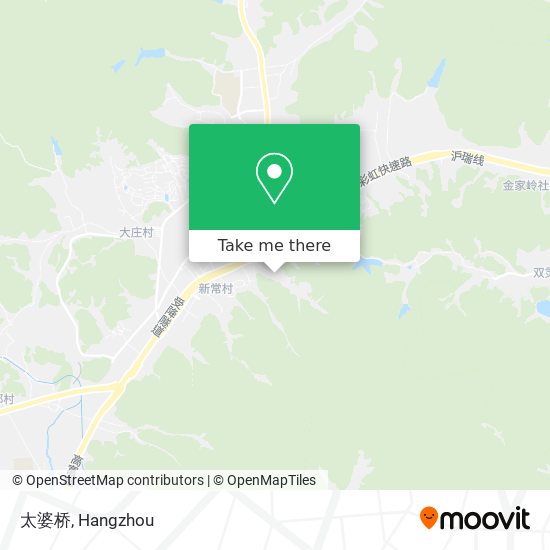 太婆桥 map