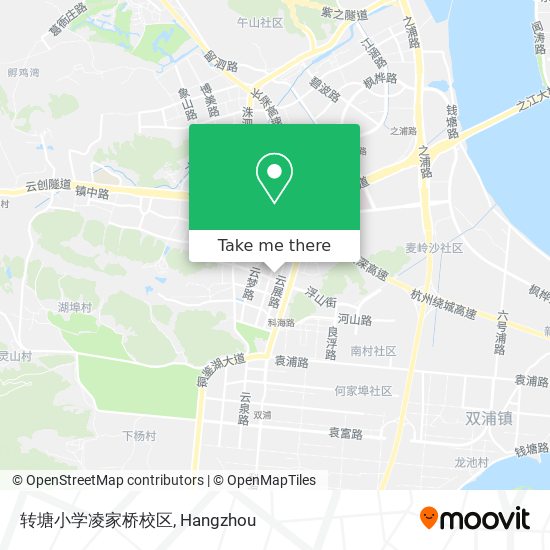 转塘小学凌家桥校区 map