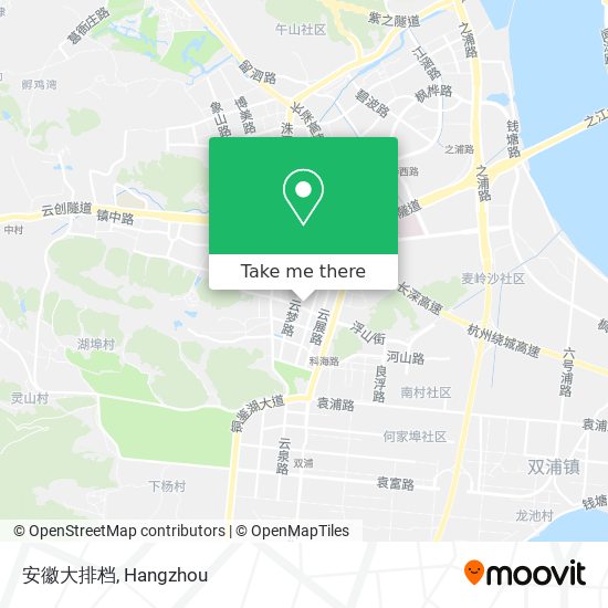安徽大排档 map