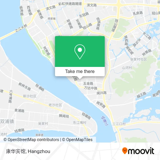 康华宾馆 map
