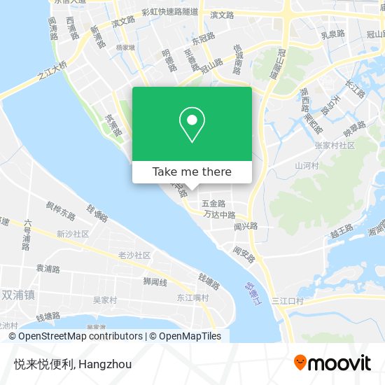 悦来悦便利 map