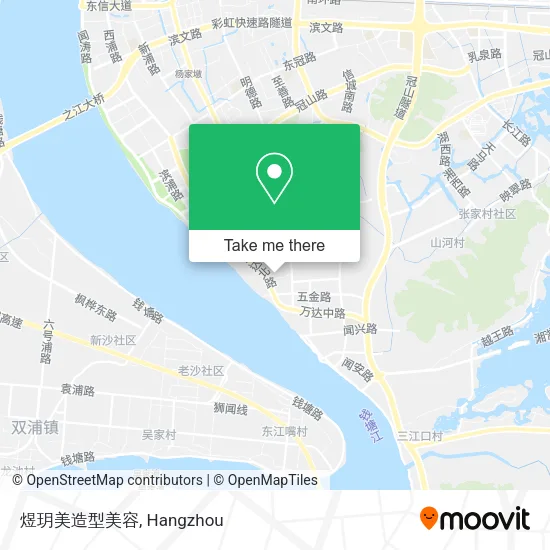 煜玥美造型美容 map