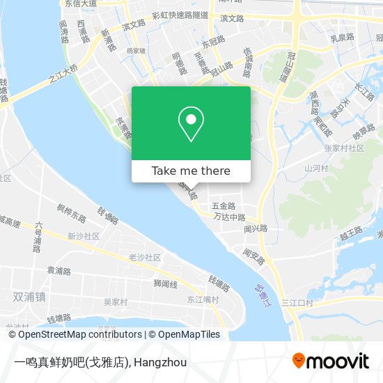 一鸣真鲜奶吧(戈雅店) map