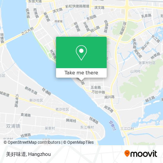美好味道 map