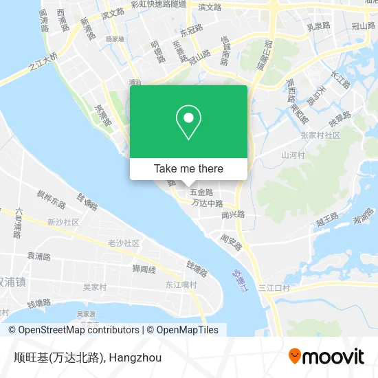 顺旺基(万达北路) map