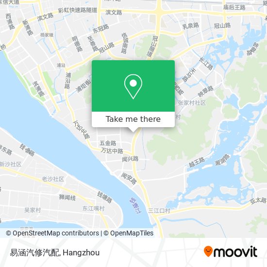 易涵汽修汽配 map