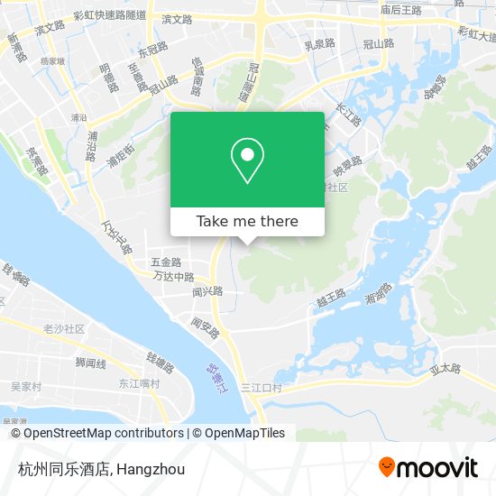 杭州同乐酒店 map