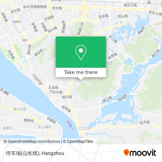 停车场(山长线) map
