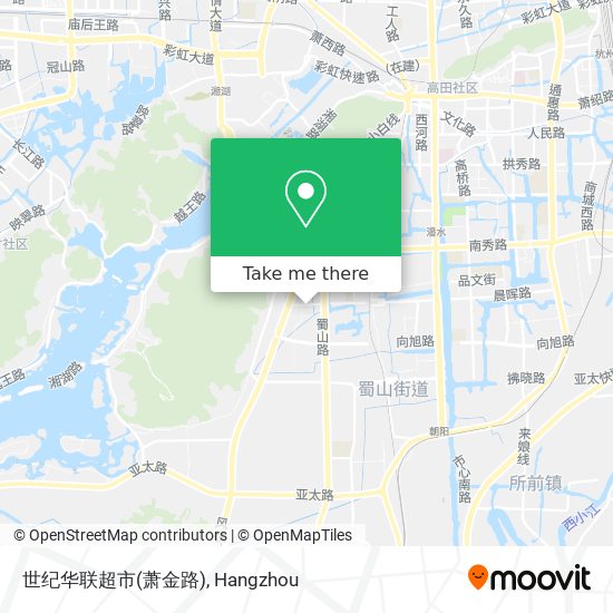 世纪华联超市(萧金路) map