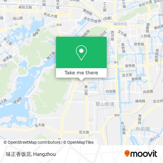 味正香饭店 map