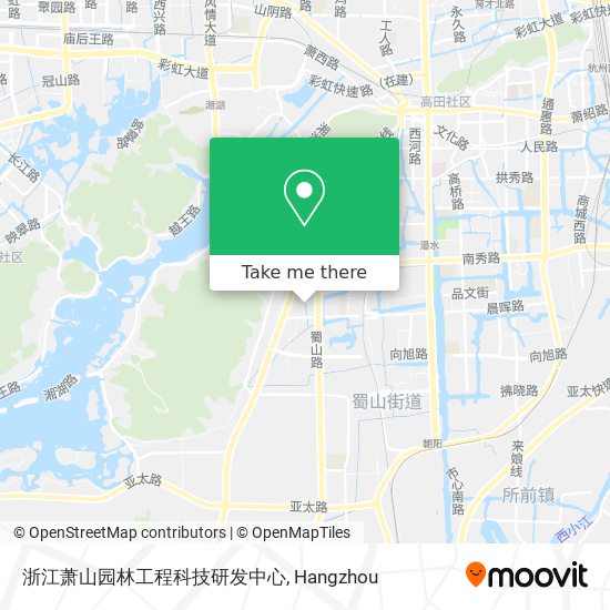 浙江萧山园林工程科技研发中心 map