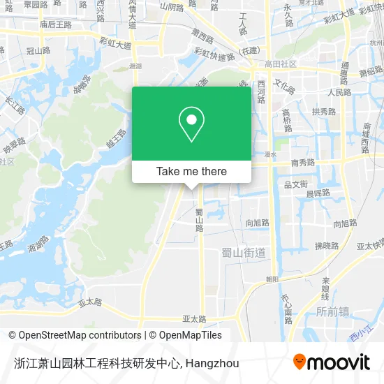 浙江萧山园林工程科技研发中心 map