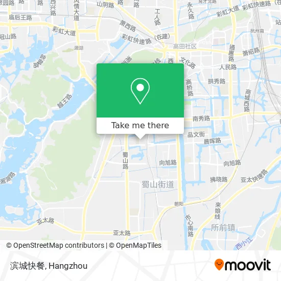 滨城快餐 map