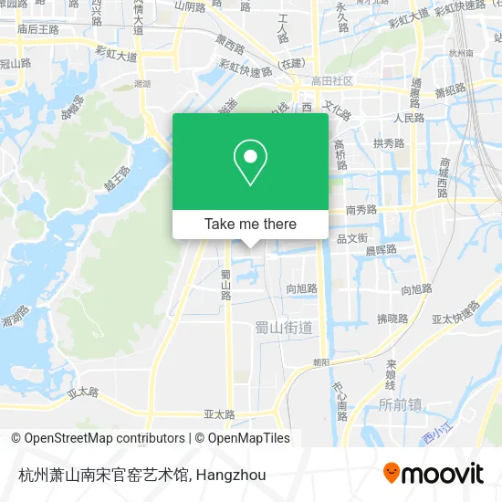 杭州萧山南宋官窑艺术馆 map