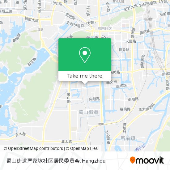 蜀山街道严家埭社区居民委员会 map