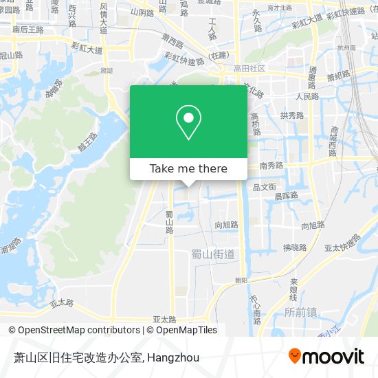 萧山区旧住宅改造办公室 map