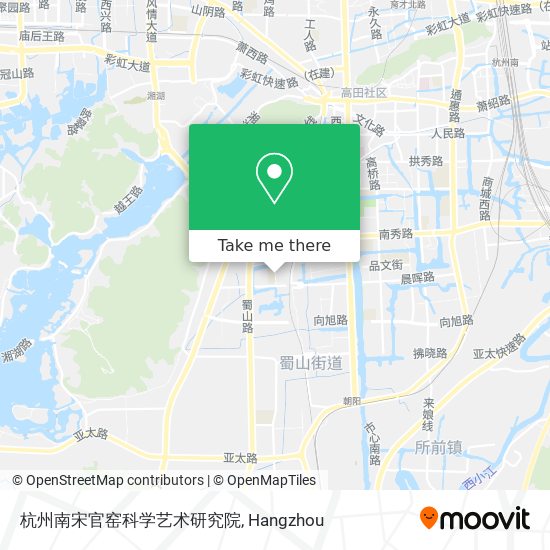 杭州南宋官窑科学艺术研究院 map